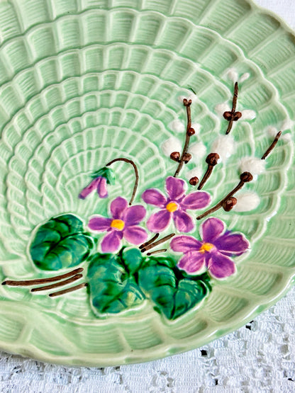 German Decorative Plate Floral