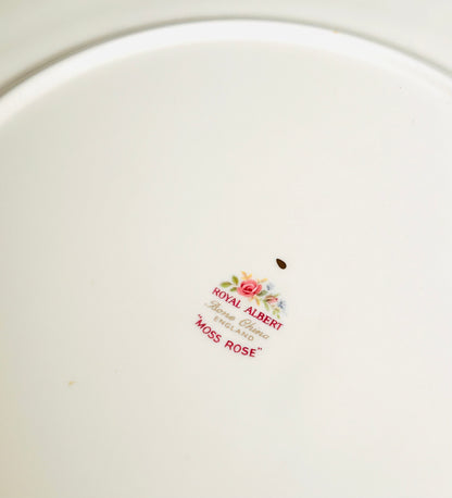 Sold Out - Royal Albert Dinner Plates “Moss Rose”