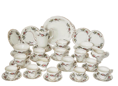 Paragon Bridal Rose Tea & Coffee Set