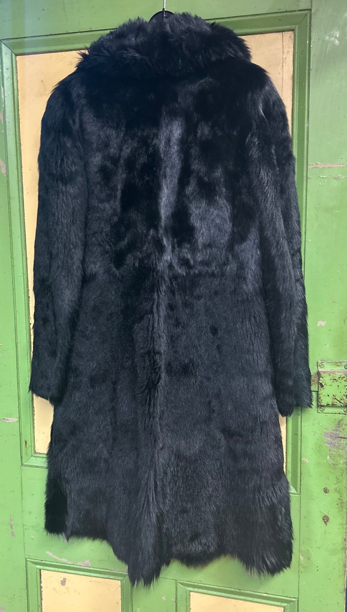 Vintage Winter Fur Coat - by  Goldsmith Vintage Portobello Road – Refurbished Statement Outerwear - orginal  piece - label attached - new