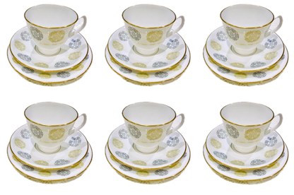 Spode China Tea Set  “Gothic” Pattern