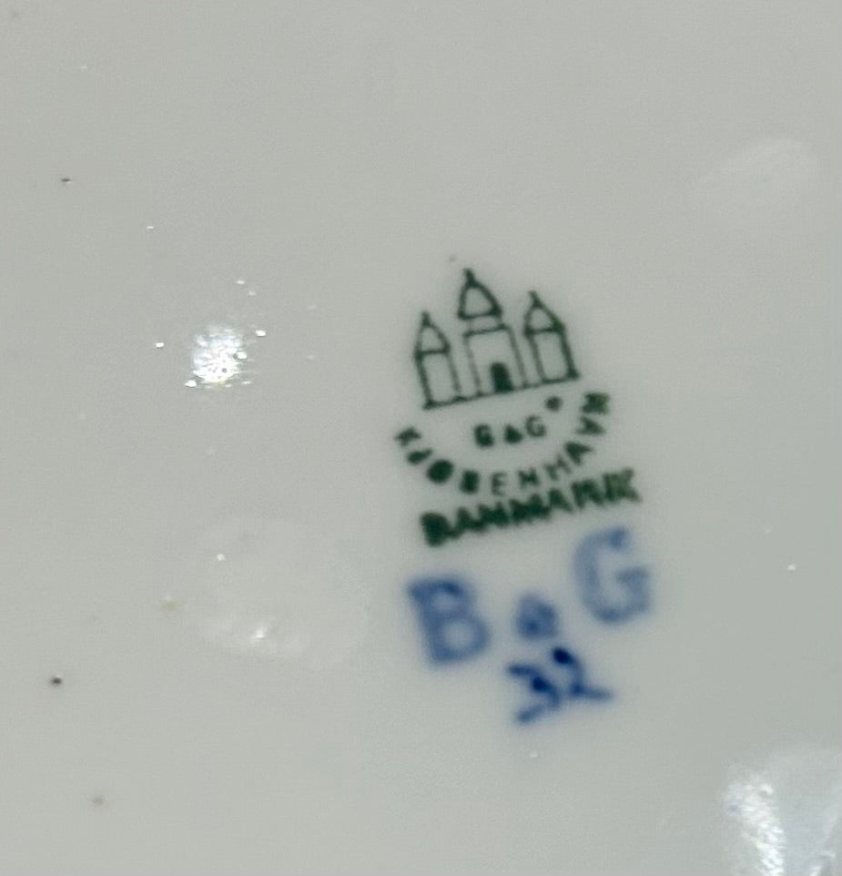 Bing & Grøndahl Empire Pattern Serving  Plate| Vintage Danish Porcelain AF / No 32