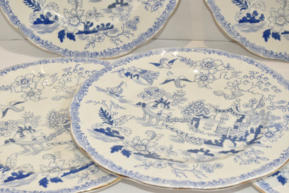 Royal Albert Mikado 5 Dinner Plates