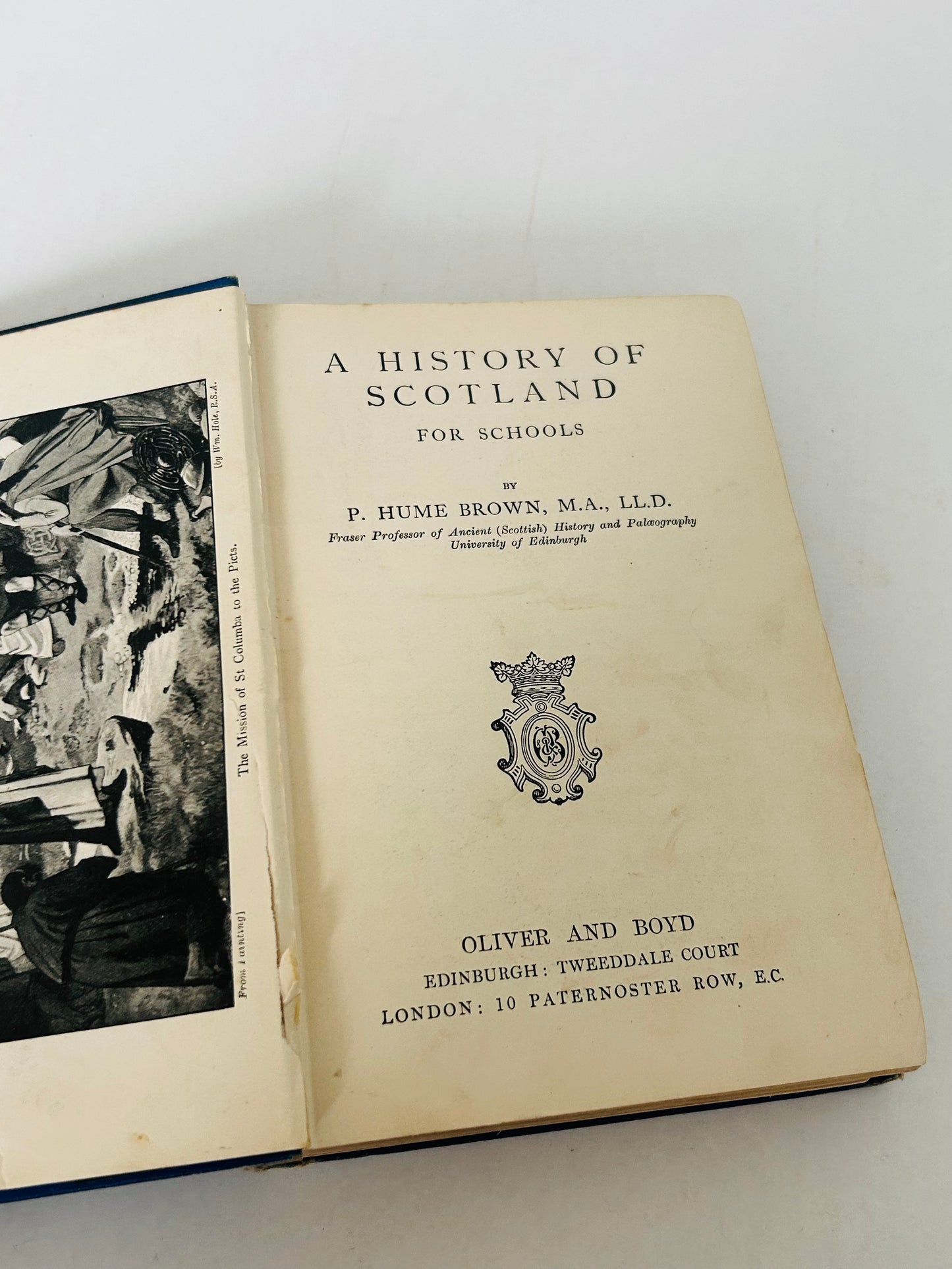 History of Scotland Hume Brown Oliver Boyd Edinburgh 1907