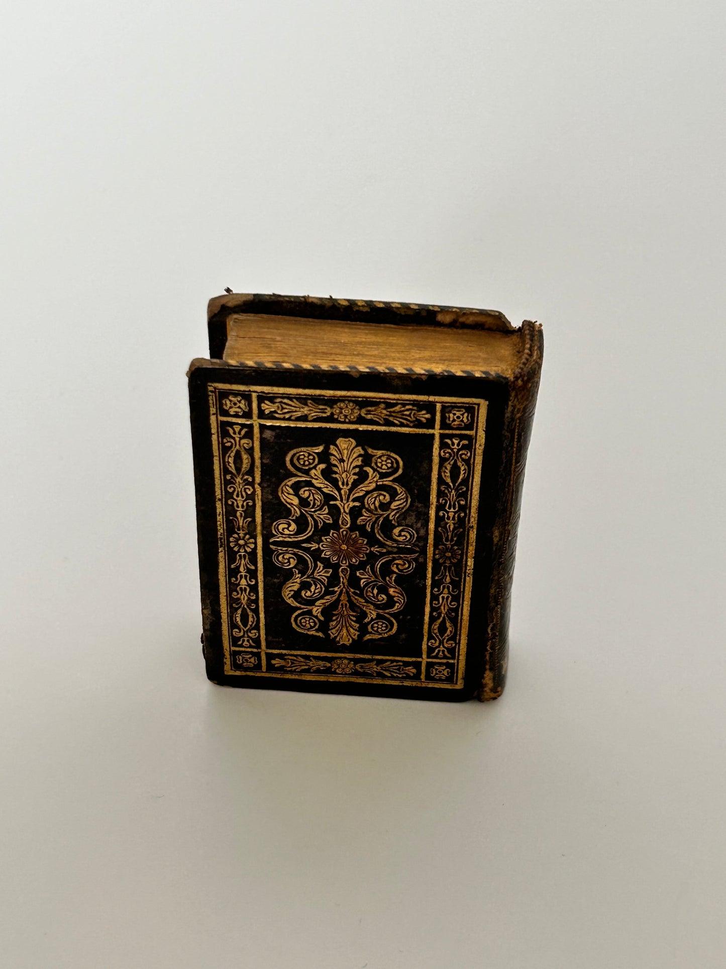 Miniature Antique Religious Book Affetti de Dio