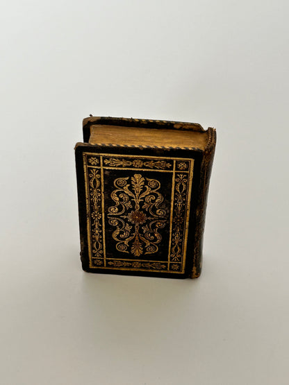 Miniature Antique Religious Book Affetti de Dio