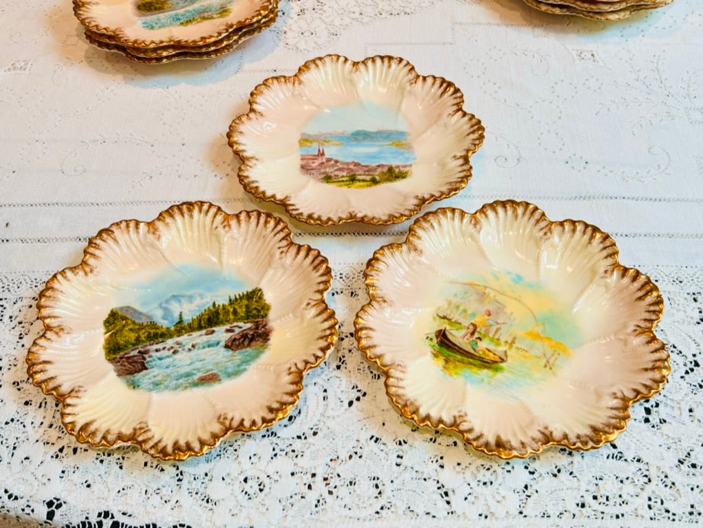 Rare Antique Dessert Service