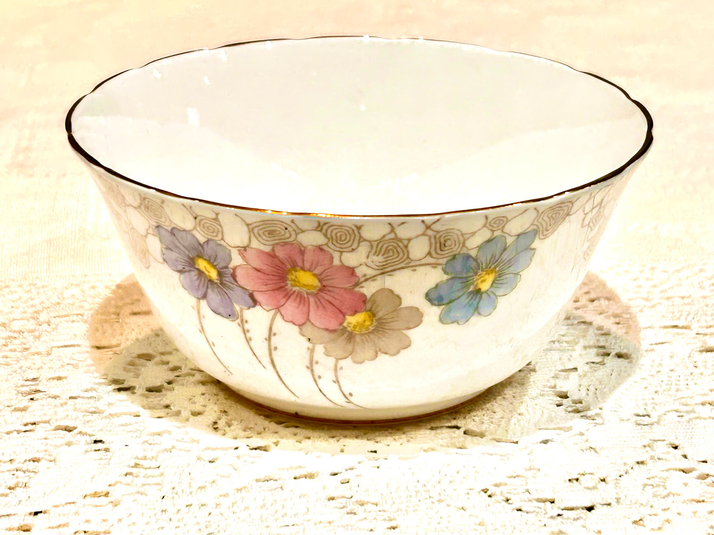 Tuscan China Sugar Bowl