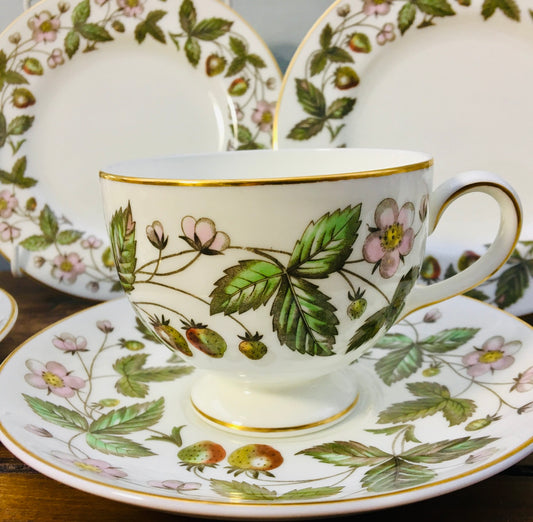 Wedgwood Strawberry Hill Tea Trio