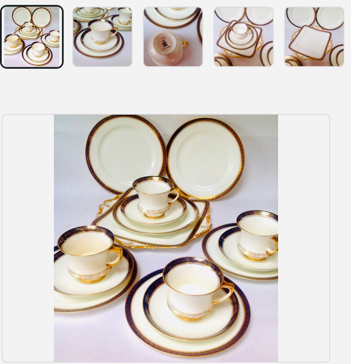 Paragon China Tea Set 20th Century