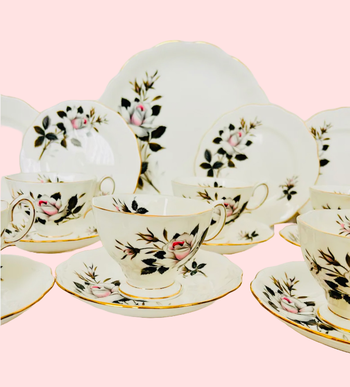 Royal Albert Tea Set Queen's Messenger