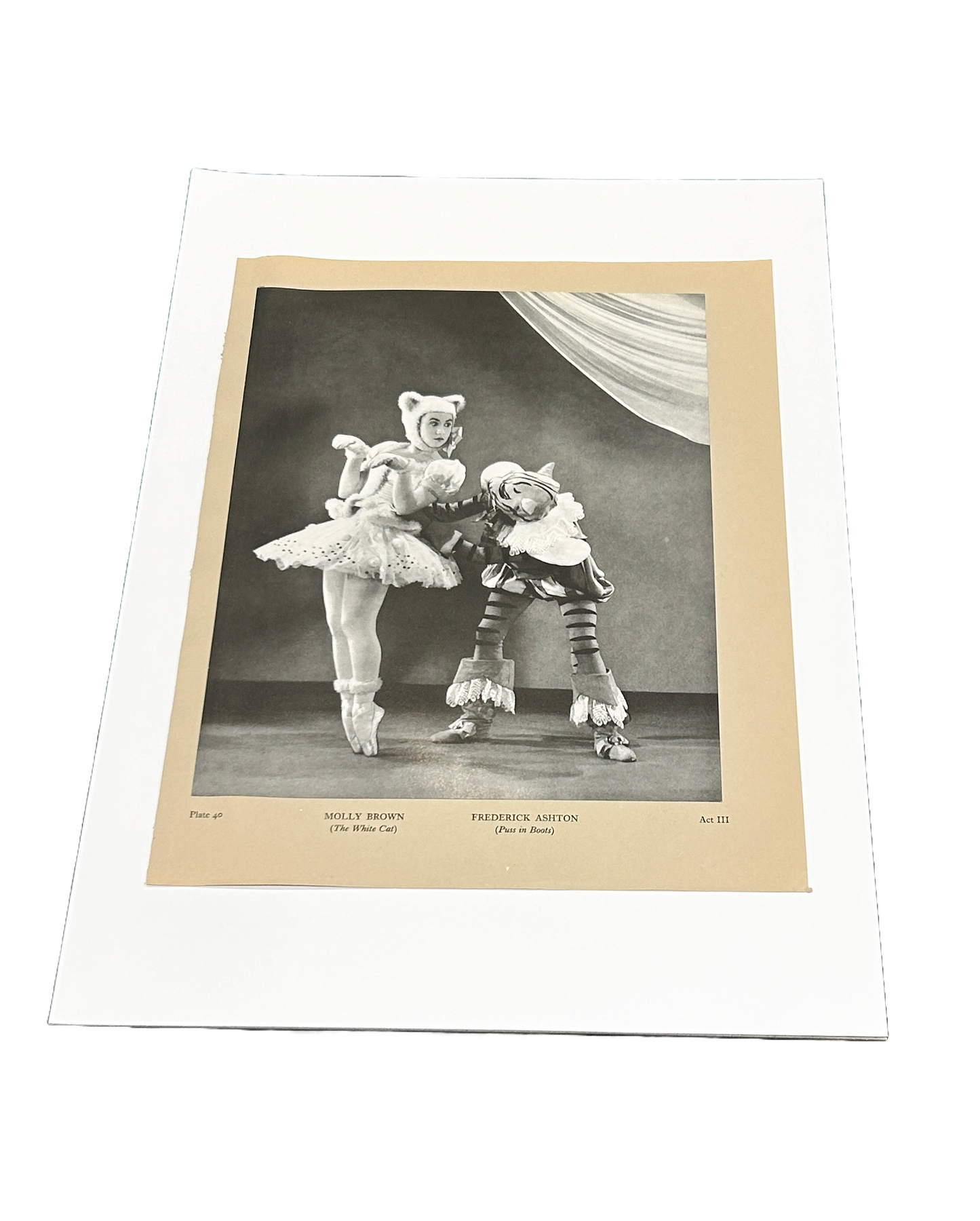 Vintage Ballet Photographic Print Tchaikovsky Sleeping Princess