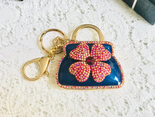 Butler & Wilson Handbag Keychain