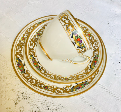 Royal Albert Art Deco Teacup Saucer Set