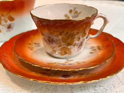 Victorian Teacup & Saucer Set