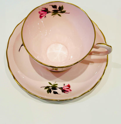 6 Tuscan China Teacup Saucer Sets English afternoon tea china hand painted vintage