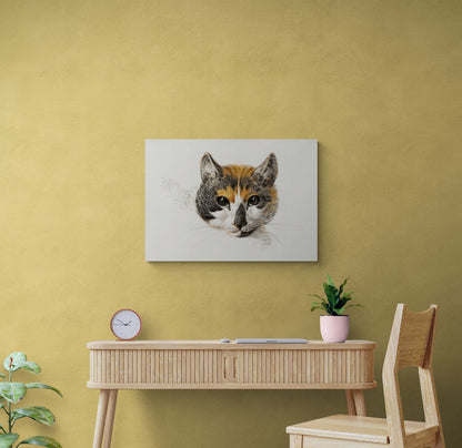 Tabby Cat Print by Dutch Artist Jean Bernard (1775)