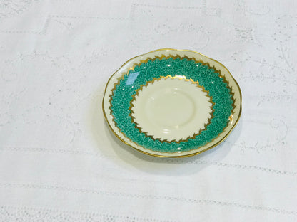 Emerald Green Teacup Set by Roslyn China