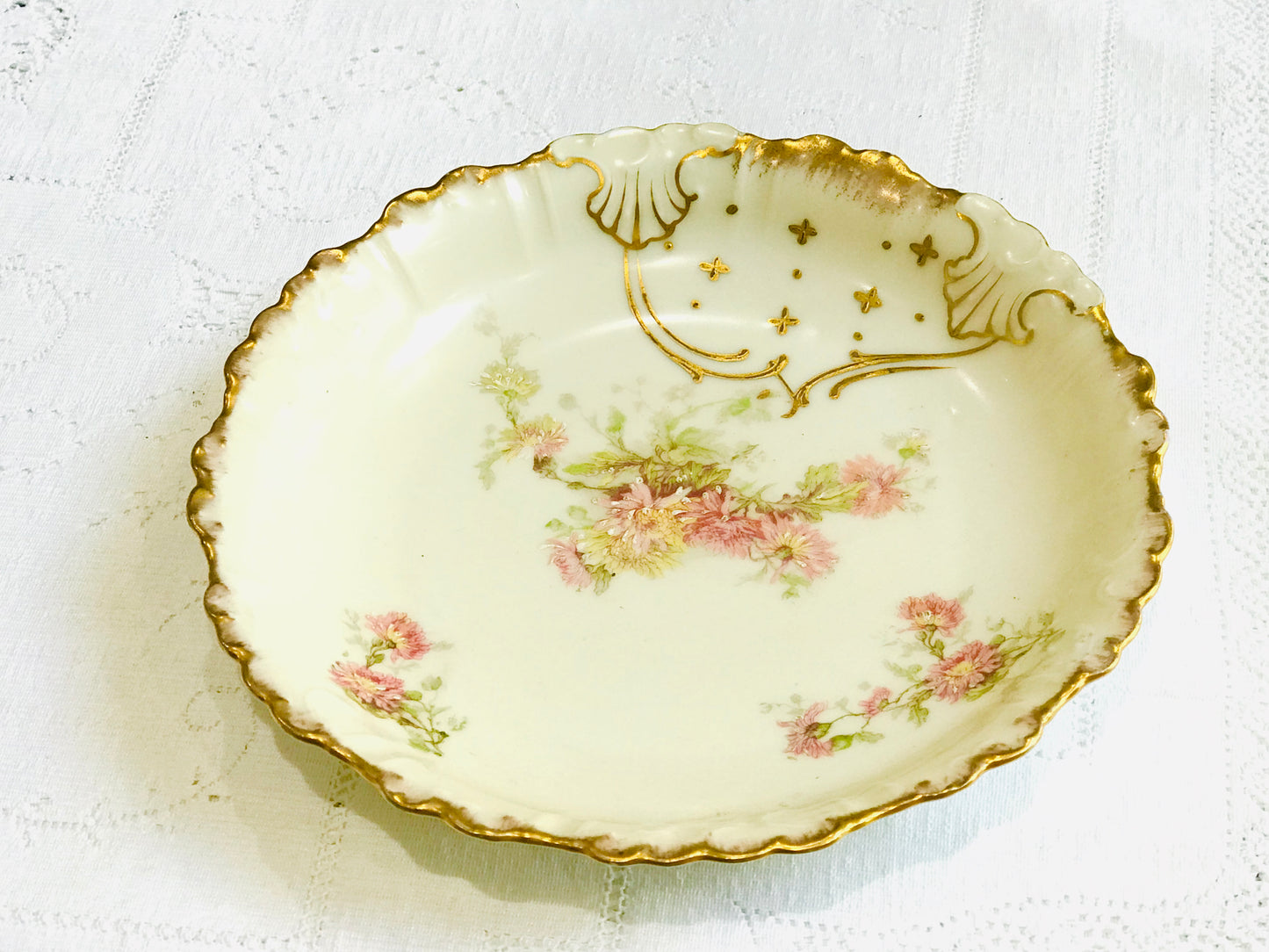 Limoge Porcelain Fruit Bowl