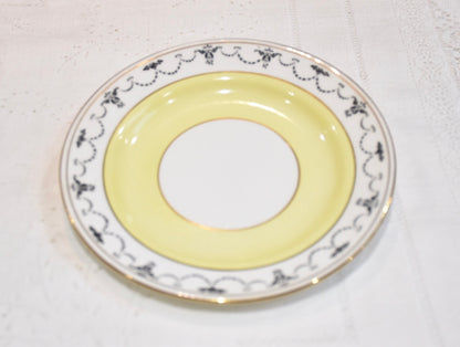 Springtime Yellow Teacup & Saucer Set