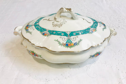 Art Nouveau Antique Serving Meat Platter and Vegetable Dishes Dinnerware