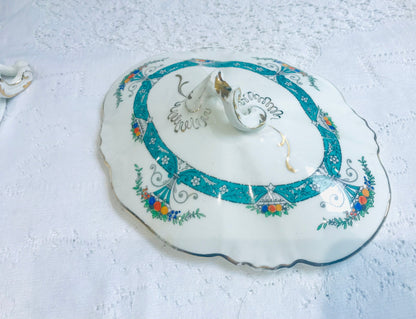 Art Nouveau Antique Serving Meat Platter and Vegetable Dishes Dinnerware